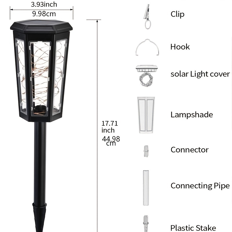  Solar Pathway Lights 