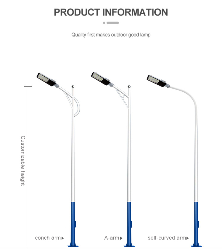  Solar Street Light Pole