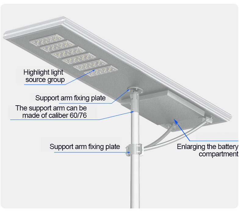  Integrated Solar Street Light