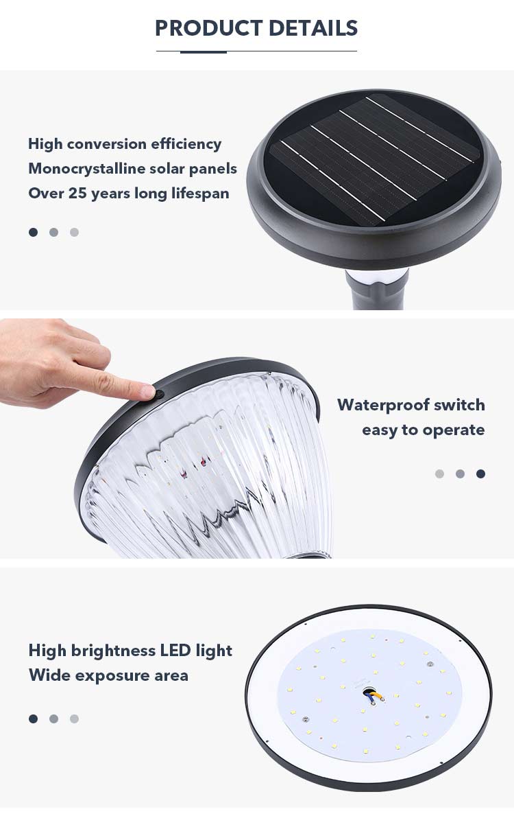 Solar Led Lawn Light