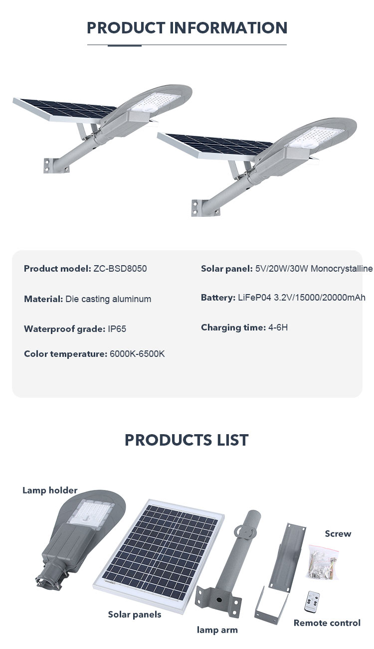 Led Solar Street Light