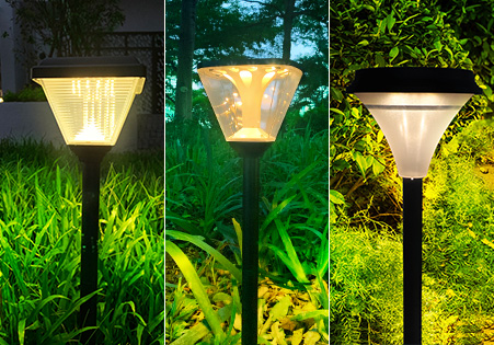 What styles of outdoor lights are available？